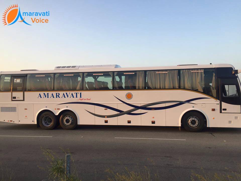 amaravati bus timings 30012016