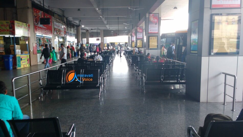 vijayawada bus stand waiting hall 1