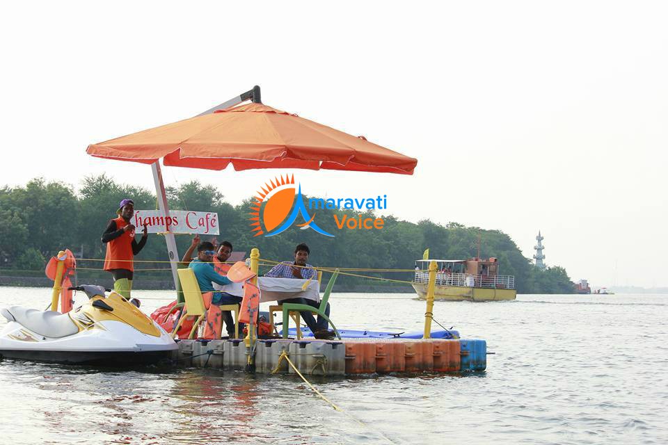 floating restaurant bhavani island