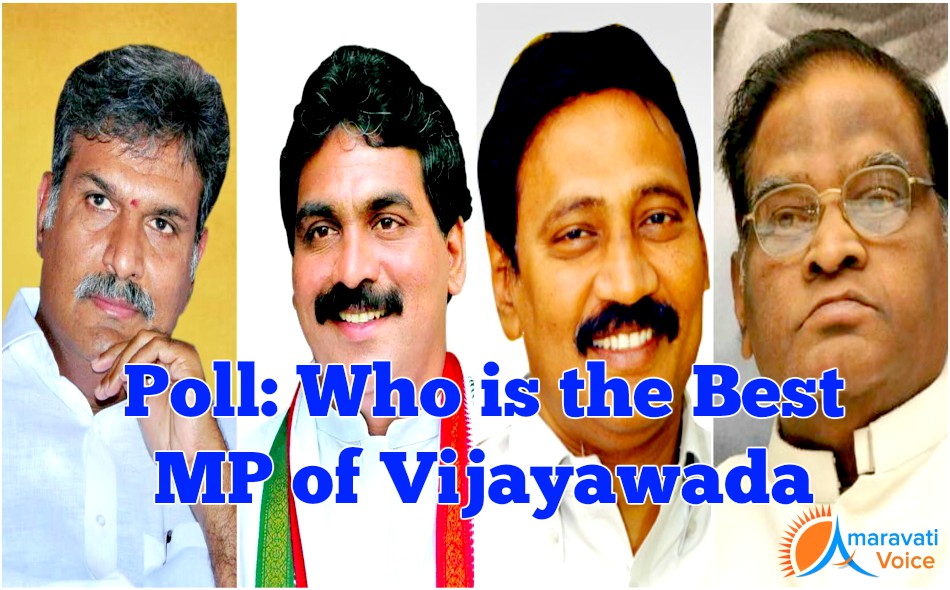best mp vijayawada poll 17042016