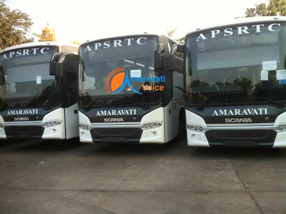 scania buses APSRTC