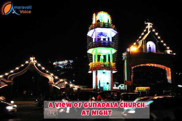 Gunadal Church at Night