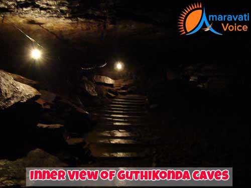 Inside Guthikonda Caves