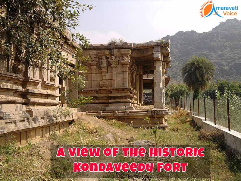 A View of Historic Kondavedu Fort