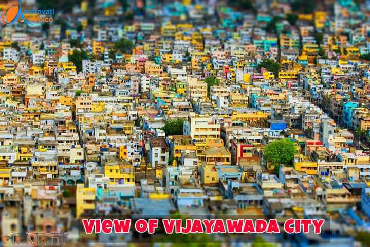 A View of Vijayawada City