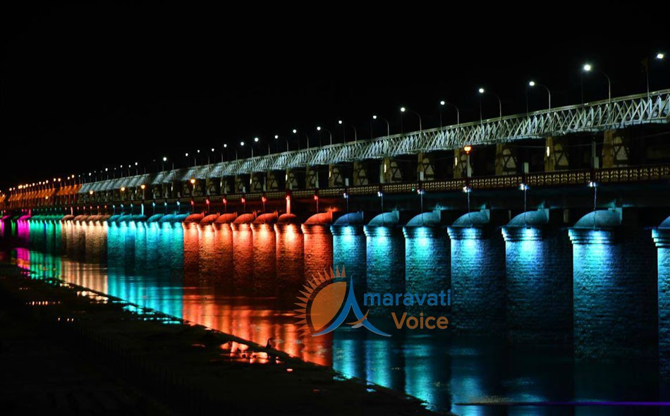 prakasam barrage lighting 08062016 2