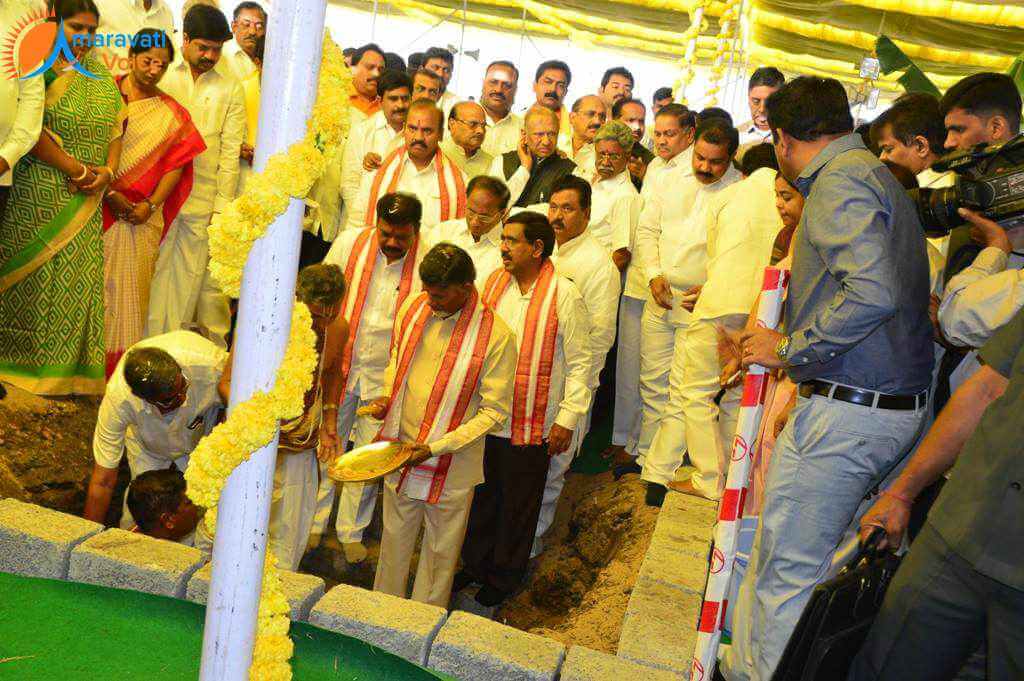 andhra pradesh temporary secretariat foundation 10