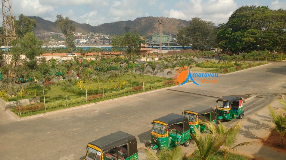 vijayawada bus stand RTC house greenery 2