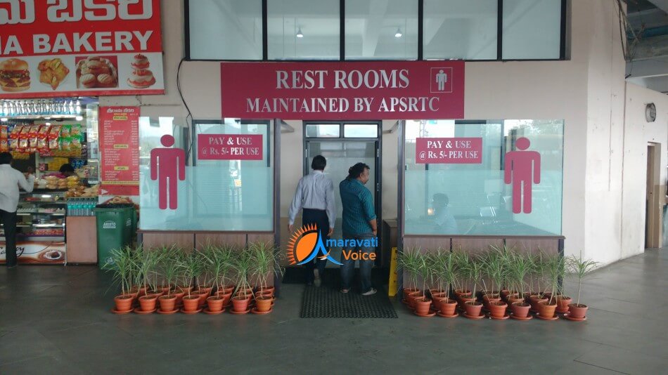 vijayawada bus stand toilets