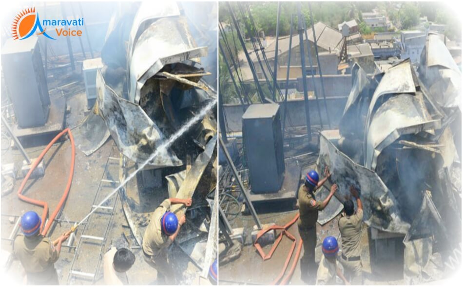 cell tower blast vijayawada 27042016