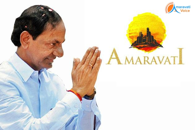 kcr visit amaravati