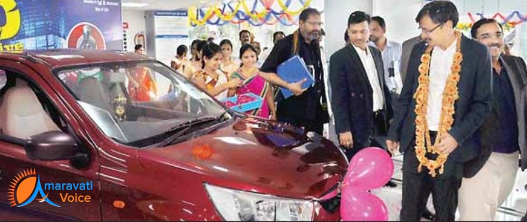 maruti showroom opening vijayawada