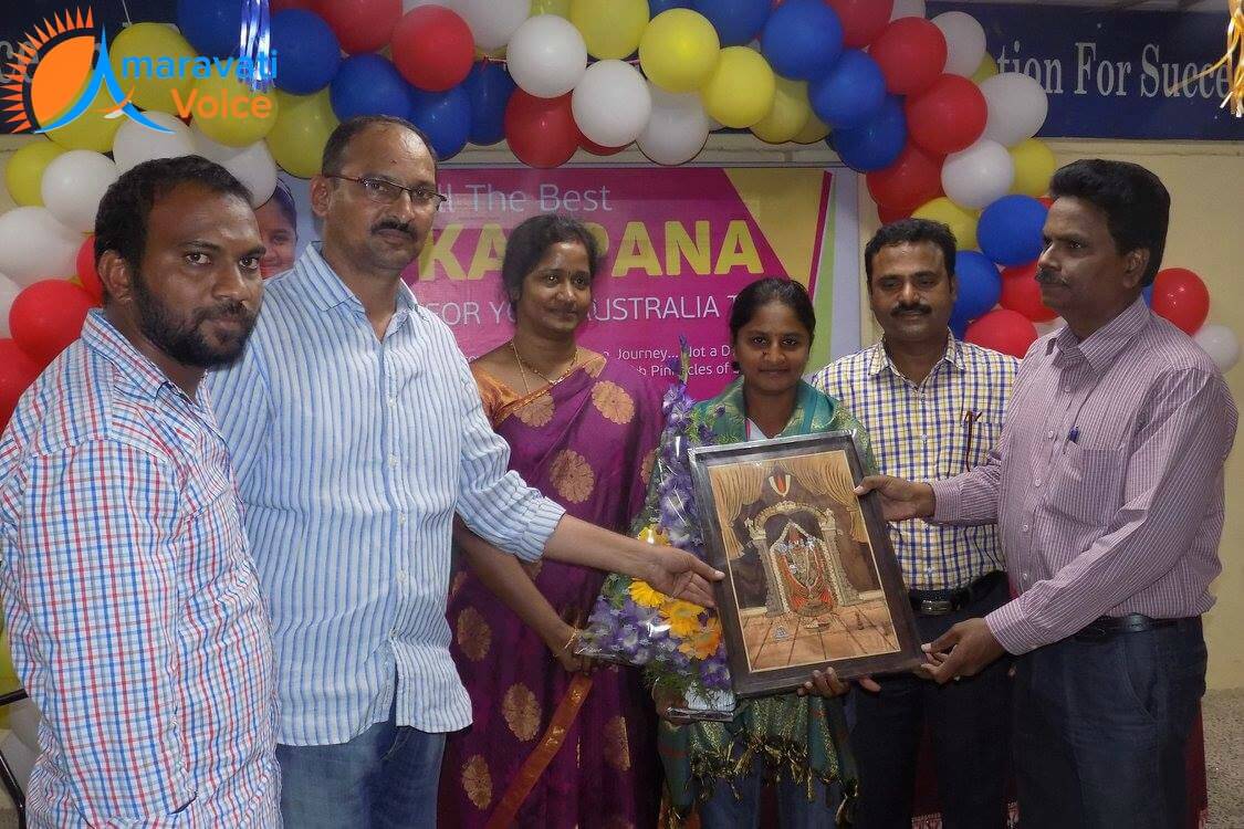 nalanda cricketer kalpana felicitation