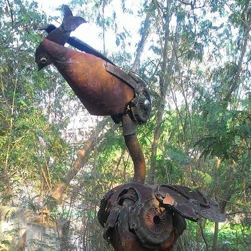 scrap sculpture park in vijayawada 3