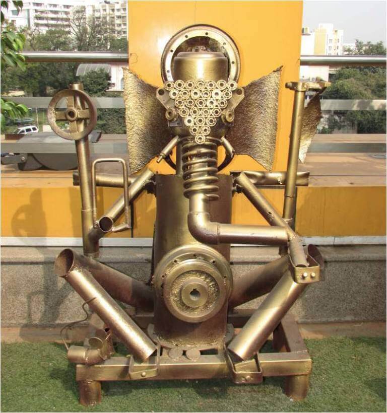 scrap sculpture park in vijayawada 8