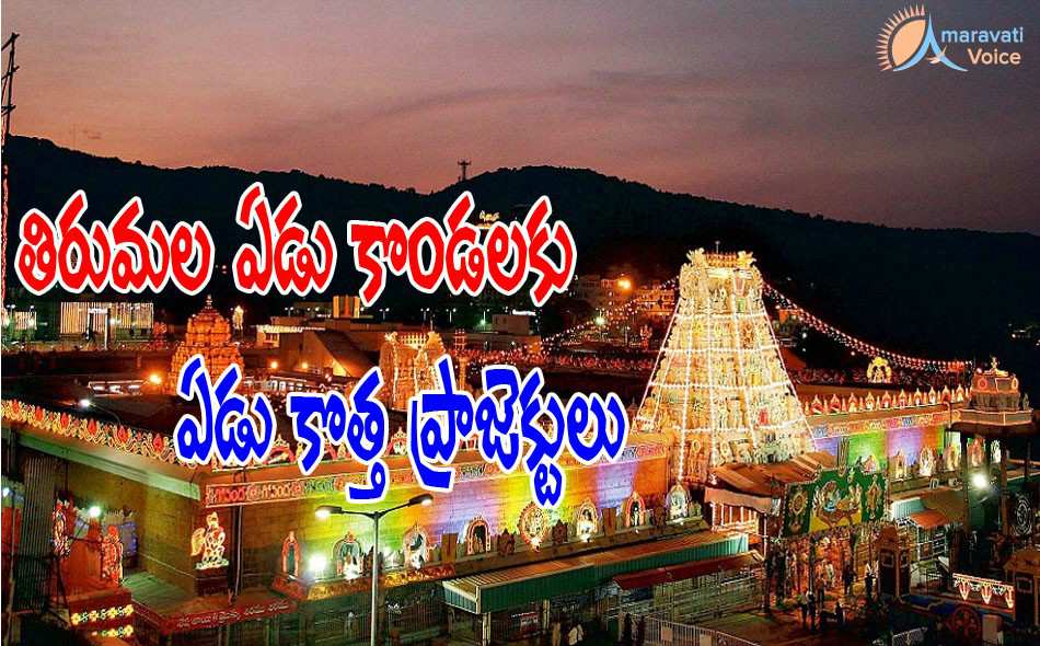 tirumala new green projects 25092016