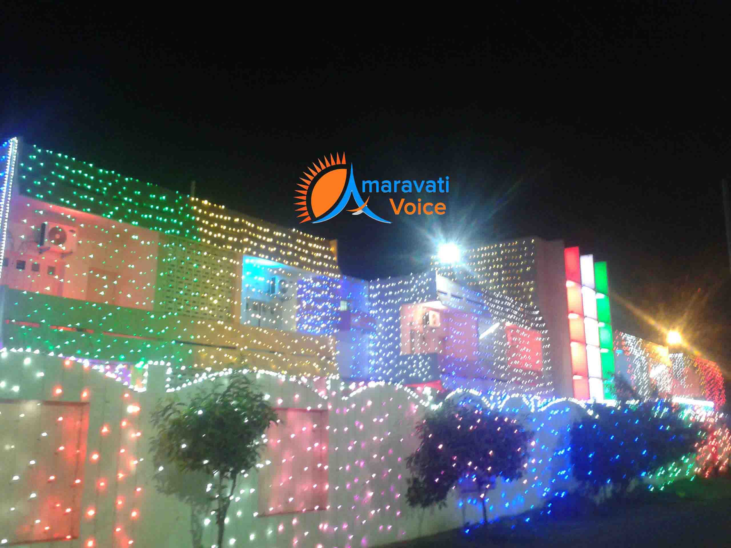 republic day lighting vijayawada 1