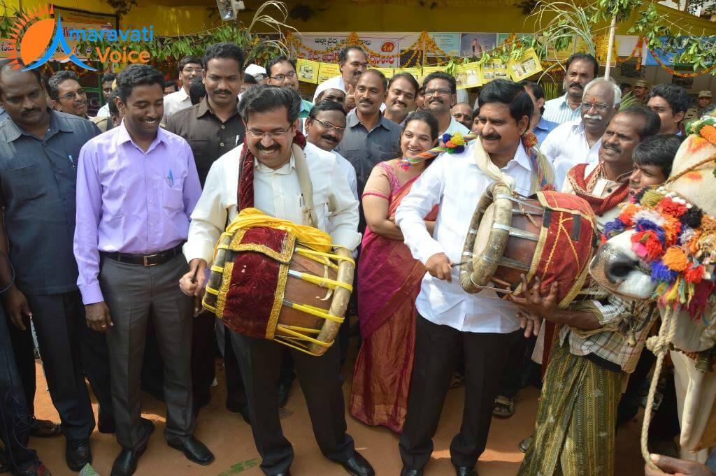 sankranti sambaralu vijayawada