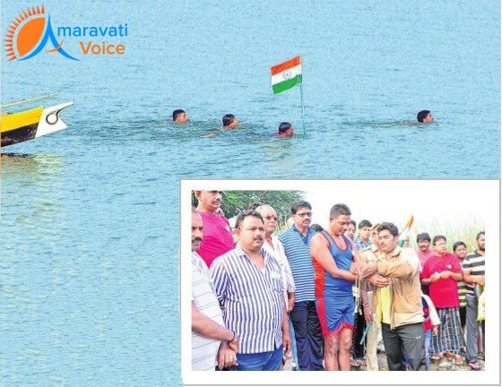 swimming constable vijayawada