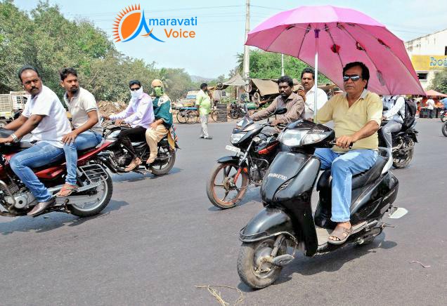 two wheeler umrbealla vijayawada 17032016