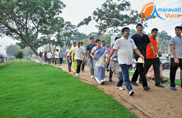 walking track vijayawada