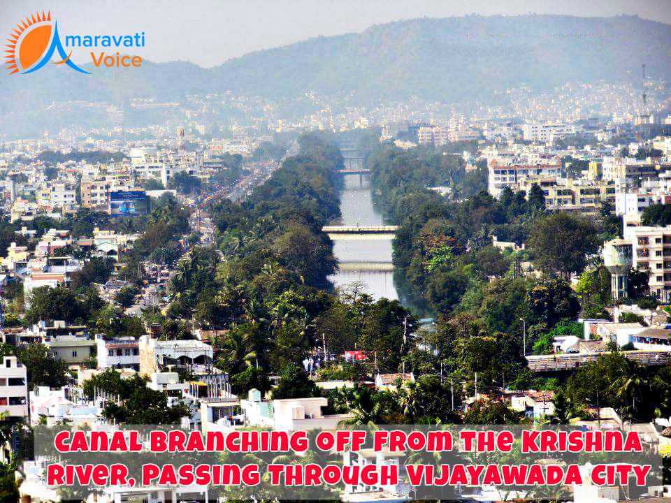 Canals in Vijayawada City