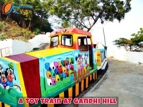 Toy Train at Gandhi Hill Vijayawada