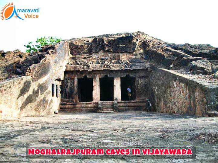 Entrance Of Moghalrajpuram Caves Vijayawada