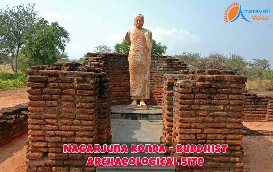 Replica of Buddha In Nagarjuna Konda